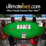 play internet poker online at Ultimate bet .com